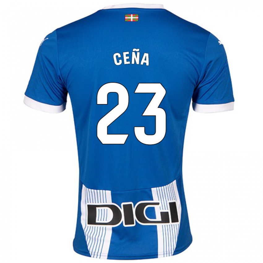 Kinderen Marcos Ceña #23 Blauw Thuisshirt Thuistenue 2024/25 T-Shirt