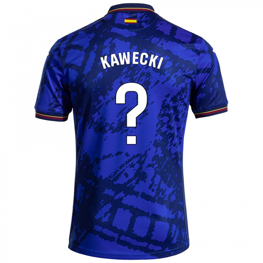 Kinderen Luis Kawecki #0 Donkerder Blauw Thuisshirt Thuistenue 2024/25 T-Shirt