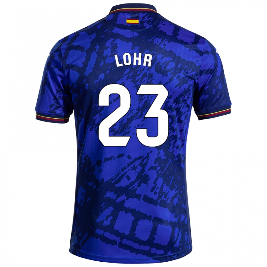 Kinderen Luca Lohr #23 Donkerder Blauw Thuisshirt Thuistenue 2024/25 T-Shirt