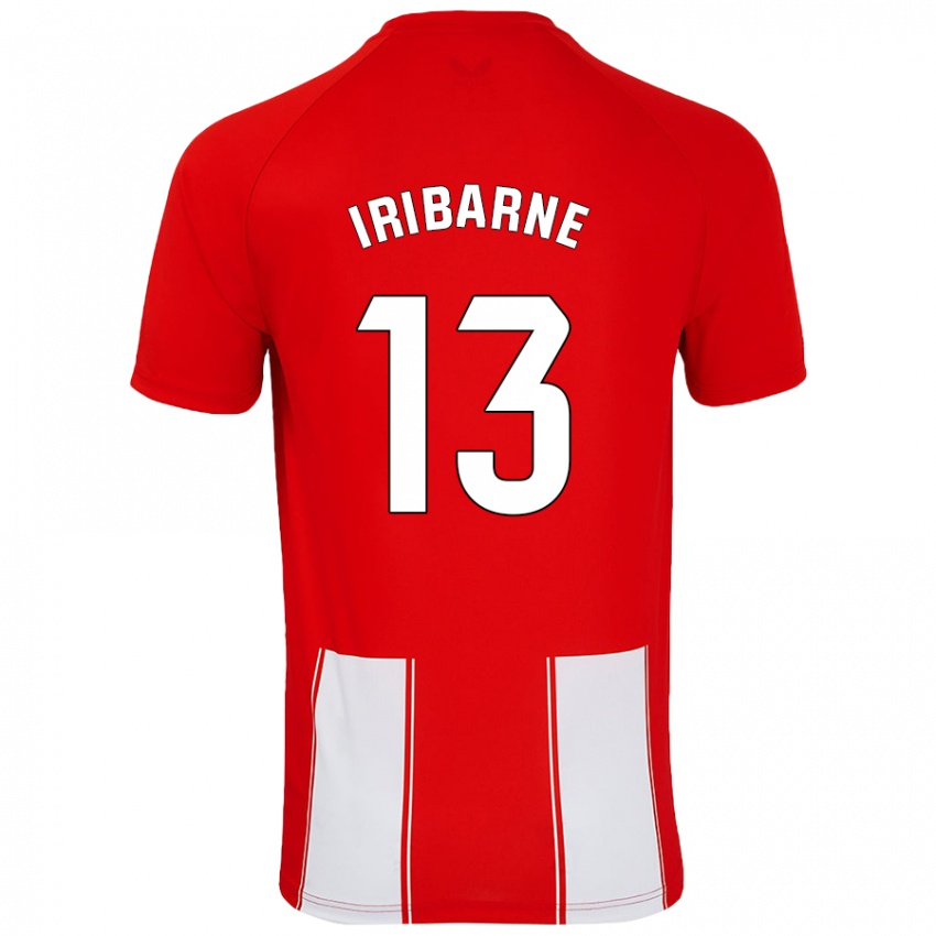 Kinderen Bruno Iribarne #13 Rood Wit Thuisshirt Thuistenue 2024/25 T-Shirt