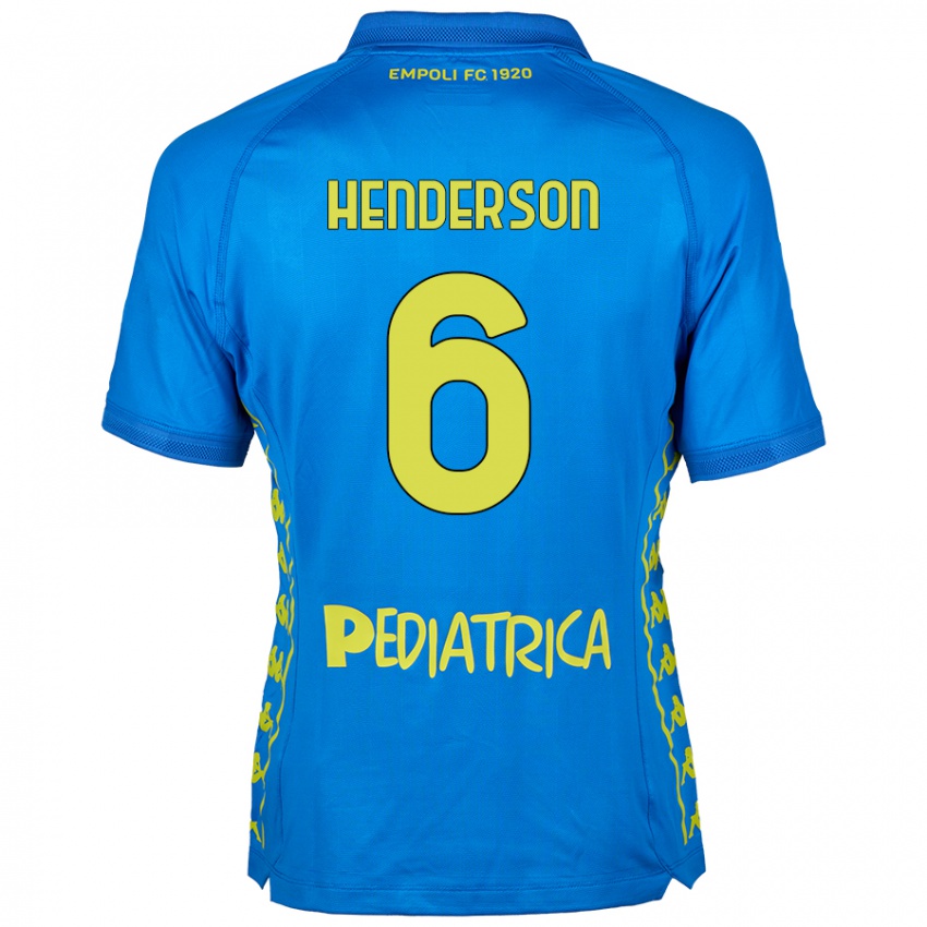 Kinderen Liam Henderson #6 Blauw Thuisshirt Thuistenue 2024/25 T-Shirt