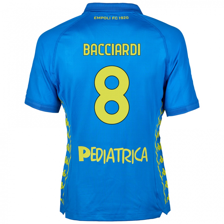 Kinderen Andrea Bacciardi #8 Blauw Thuisshirt Thuistenue 2024/25 T-Shirt