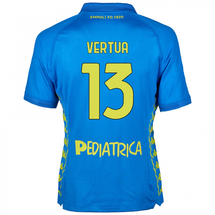 Kinderen Filippo Vertua #13 Blauw Thuisshirt Thuistenue 2024/25 T-Shirt