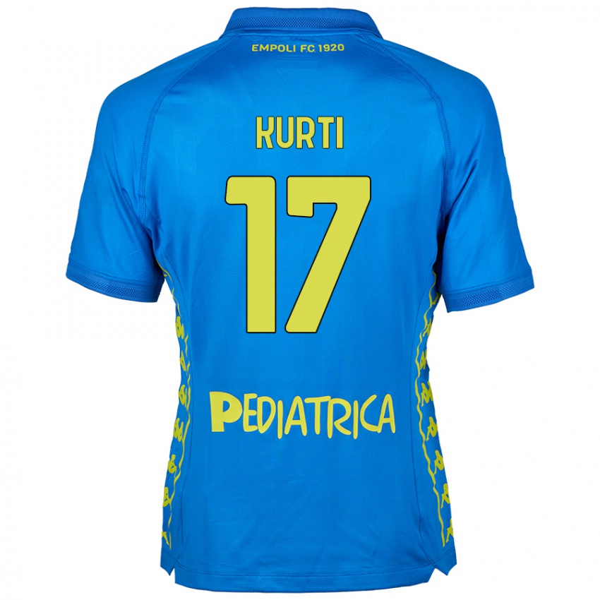 Kinderen Adi Kurti #17 Blauw Thuisshirt Thuistenue 2024/25 T-Shirt