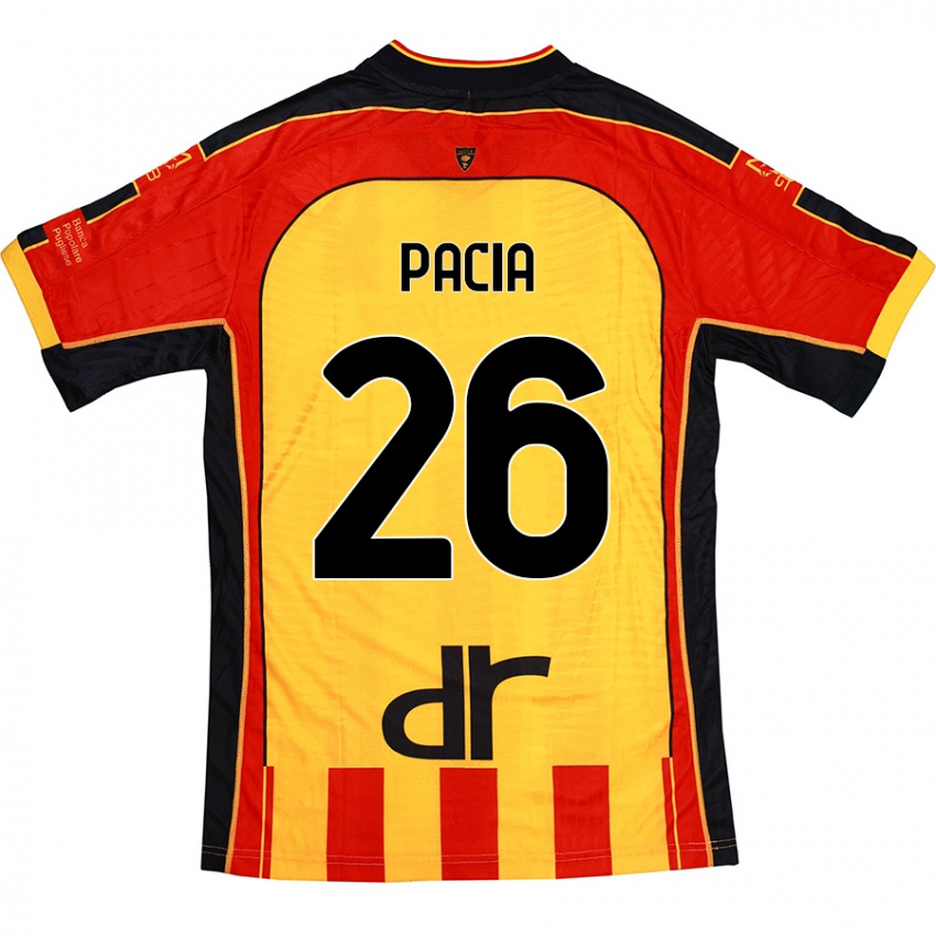 Kinderen Fabiano Pacia #26 Geel Rood Thuisshirt Thuistenue 2024/25 T-Shirt