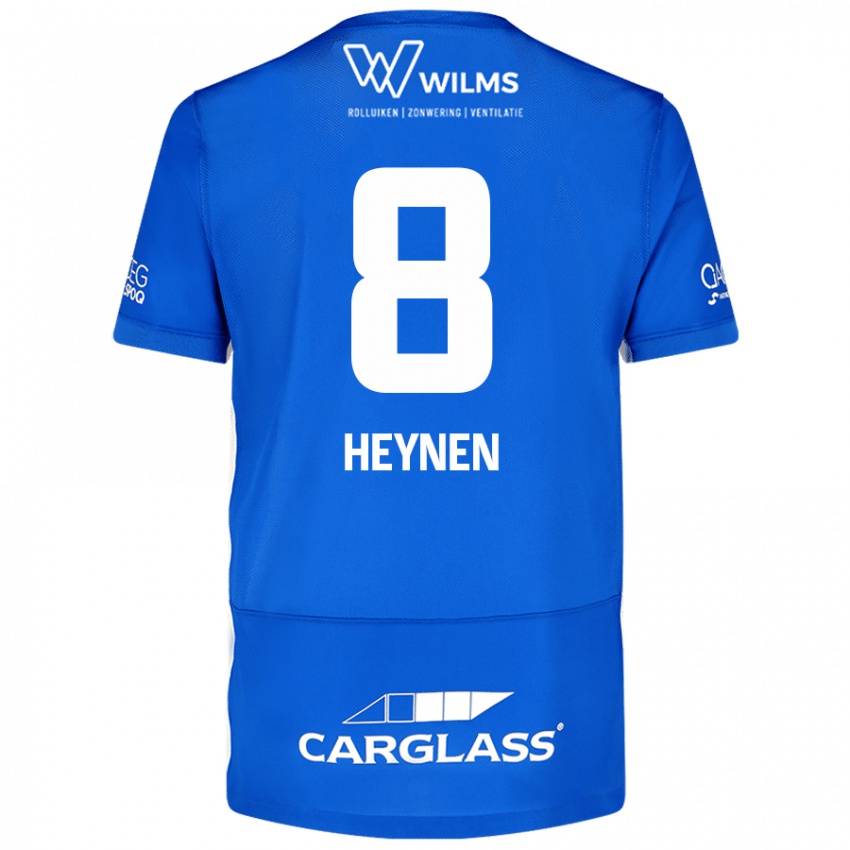 Kinderen Bryan Heynen #8 Blauw Thuisshirt Thuistenue 2024/25 T-Shirt