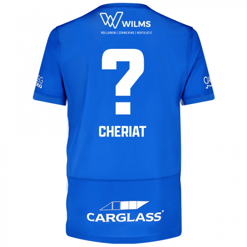 Kinderen Rayan Cheriat #0 Blauw Thuisshirt Thuistenue 2024/25 T-Shirt