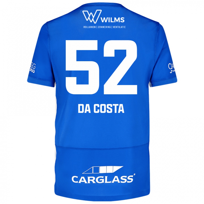 Kinderen Wilson Da Costa #52 Blauw Thuisshirt Thuistenue 2024/25 T-Shirt