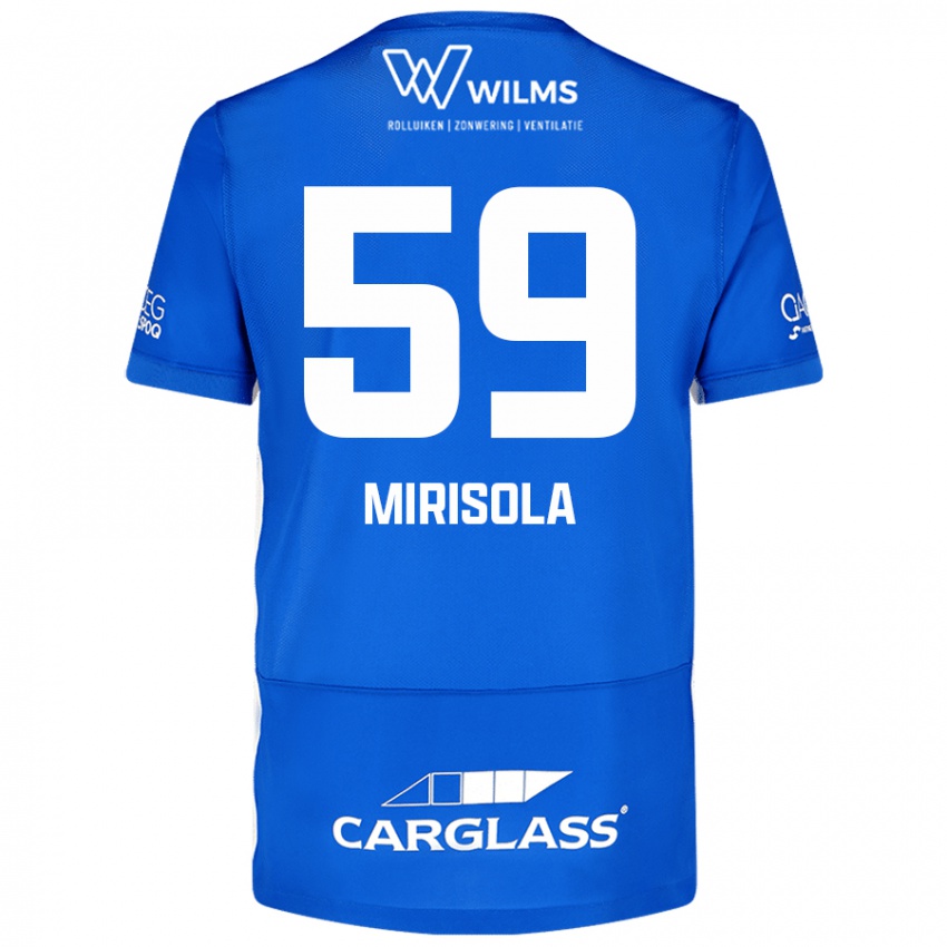 Kinderen Robin Mirisola #59 Blauw Thuisshirt Thuistenue 2024/25 T-Shirt