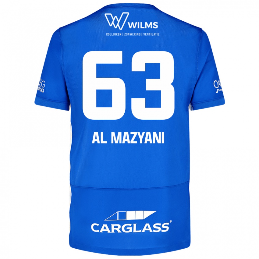 Kinderen Faissal Al Mazyani #63 Blauw Thuisshirt Thuistenue 2024/25 T-Shirt