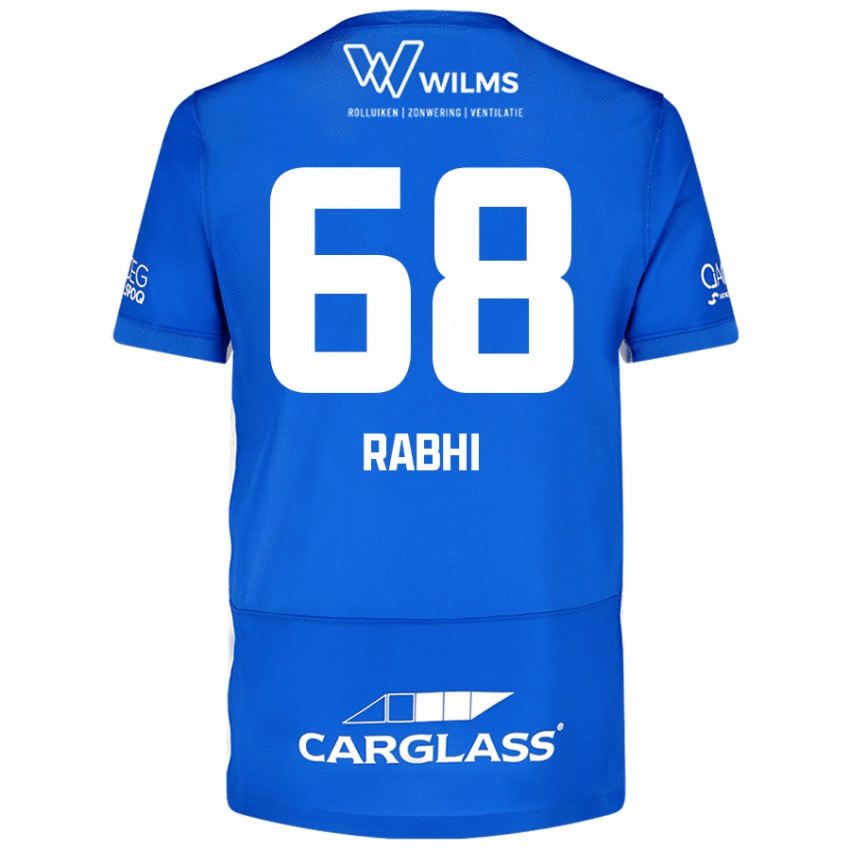 Kinderen Ayman Rabhi #68 Blauw Thuisshirt Thuistenue 2024/25 T-Shirt