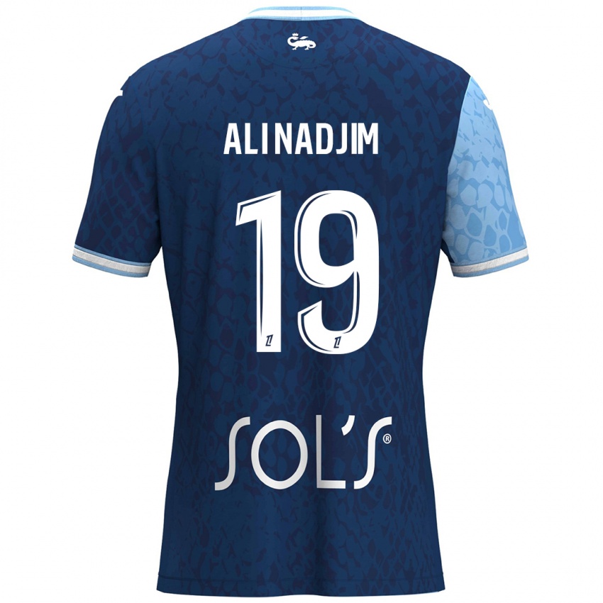 Kinderen Nadjma Ali Nadjim #19 Hemelsblauw Donkerblauw Thuisshirt Thuistenue 2024/25 T-Shirt