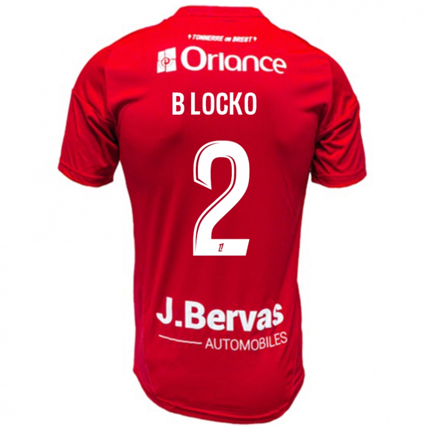 Kinderen Bradley Locko #2 Rood Wit Thuisshirt Thuistenue 2024/25 T-Shirt