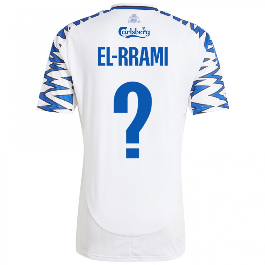 Kinderen Jamil El-Rrami #0 Wit Hemelsblauw Thuisshirt Thuistenue 2024/25 T-Shirt