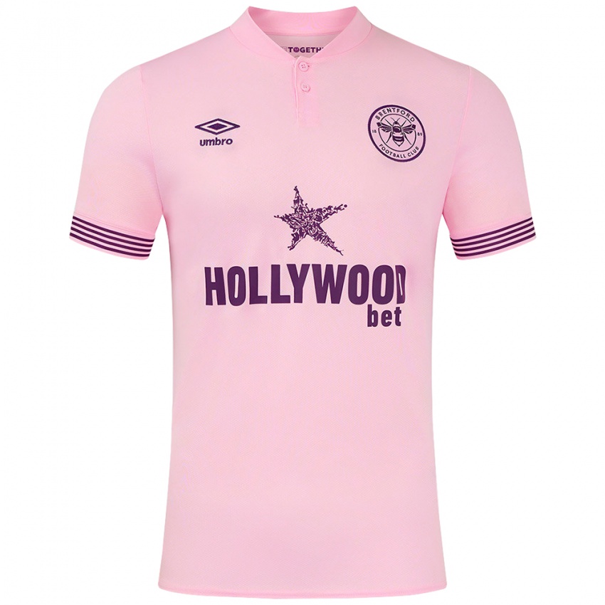 Kinderen Rico Henry #3 Roze Uitshirt Uittenue 2024/25 T-Shirt