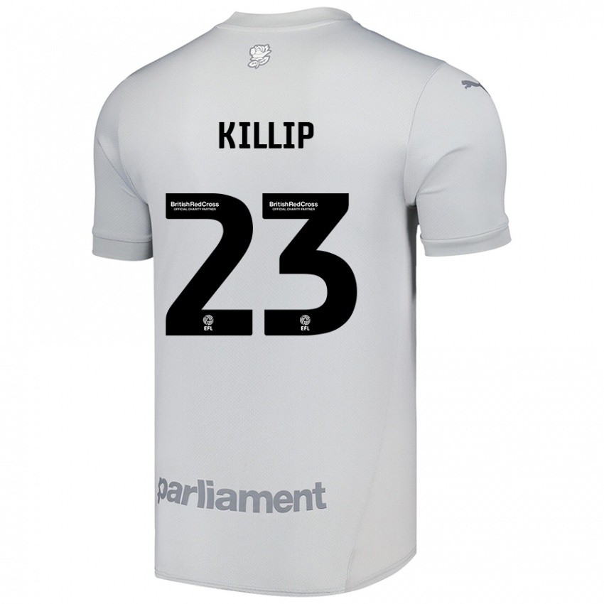 Kinderen Ben Killip #23 Zilvergrijs Uitshirt Uittenue 2024/25 T-Shirt