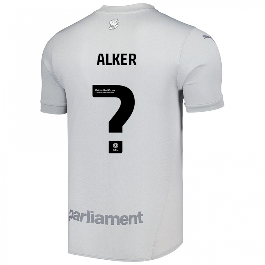 Kinderen Luke Alker #0 Zilvergrijs Uitshirt Uittenue 2024/25 T-Shirt