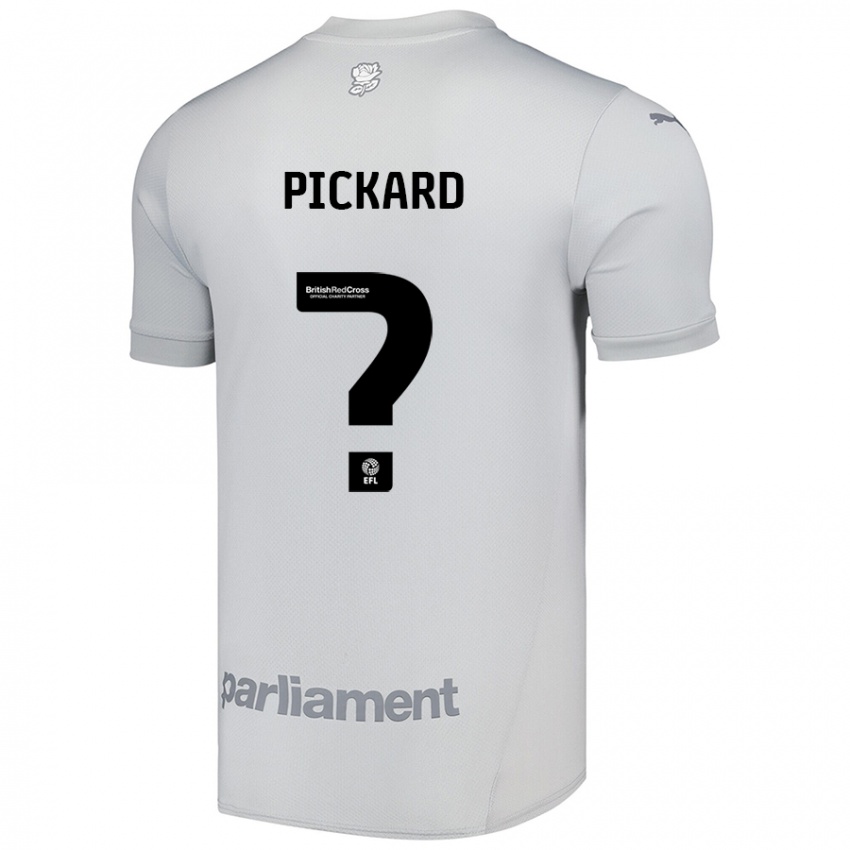 Kinderen Hayden Pickard #0 Zilvergrijs Uitshirt Uittenue 2024/25 T-Shirt