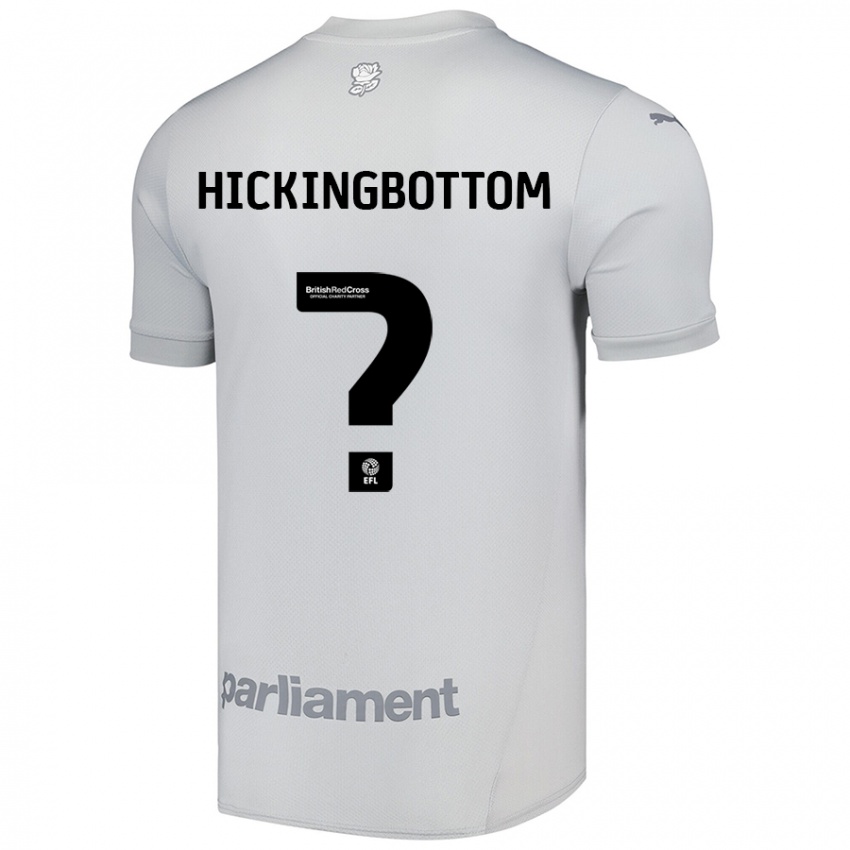 Kinderen Charlie Hickingbottom #0 Zilvergrijs Uitshirt Uittenue 2024/25 T-Shirt