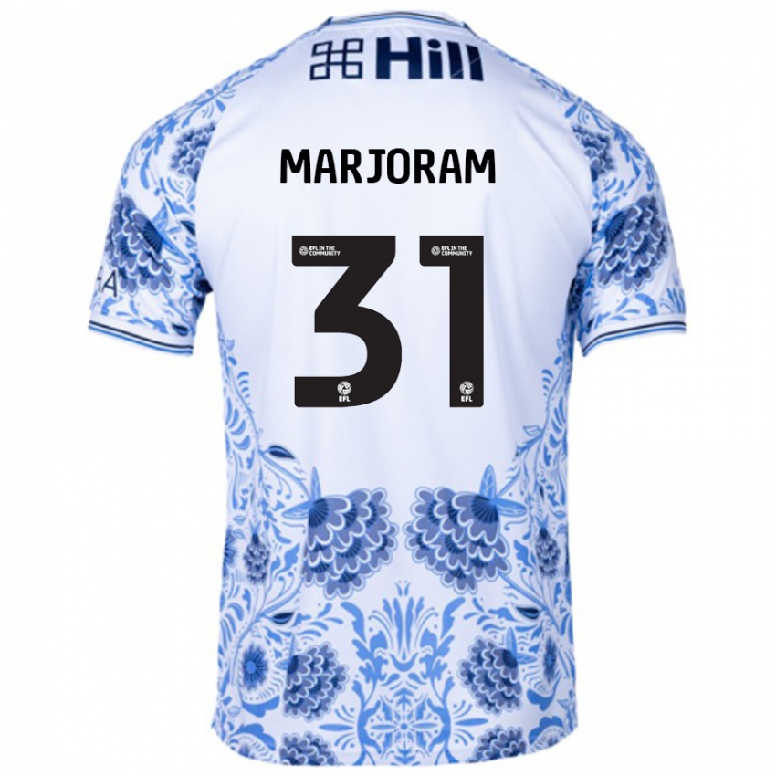 Kinderen Sophie Marjoram #31 Wit Blauw Uitshirt Uittenue 2024/25 T-Shirt