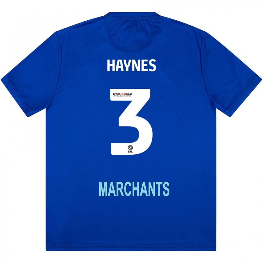 Kinderen Ryan Haynes #3 Groen Uitshirt Uittenue 2024/25 T-Shirt