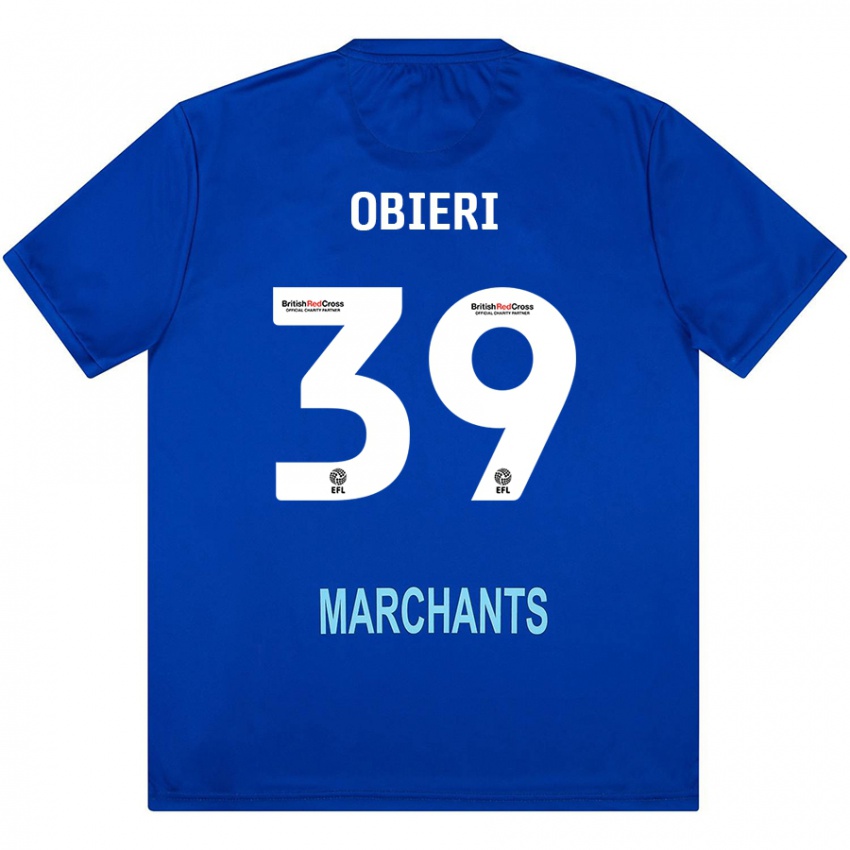 Kinderen Sopuruchukwu Obieri #39 Groen Uitshirt Uittenue 2024/25 T-Shirt