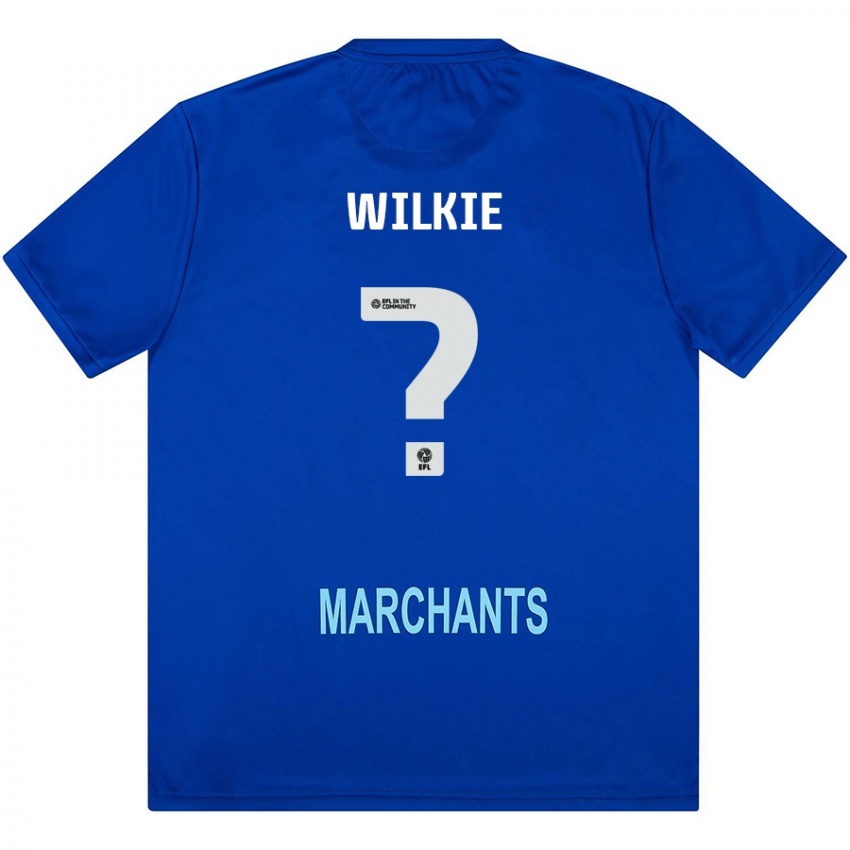 Kinderen Alex Wilkie #0 Groen Uitshirt Uittenue 2024/25 T-Shirt