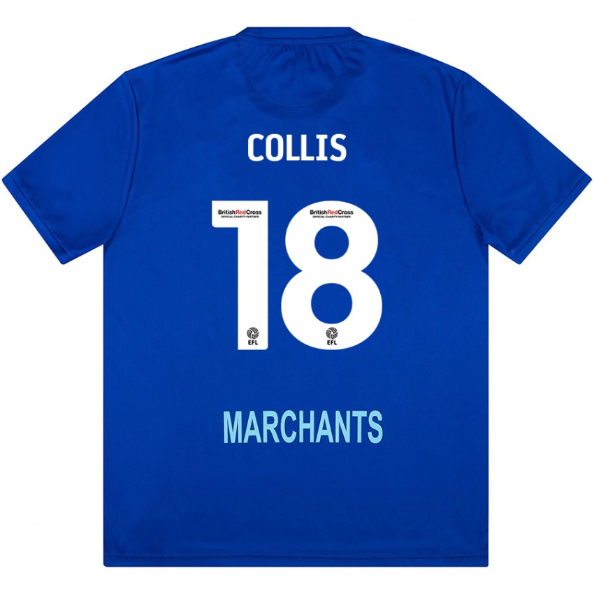 Kinderen Maisy Collis #18 Groen Uitshirt Uittenue 2024/25 T-Shirt