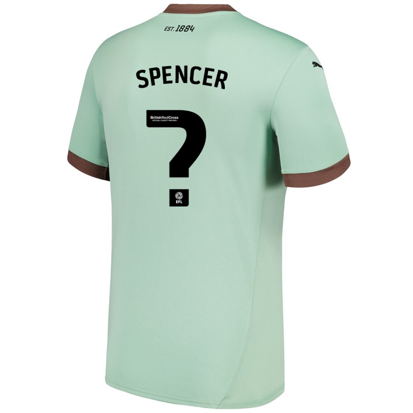 Kinderen Morten Spencer #0 Lichtgroen Uitshirt Uittenue 2024/25 T-Shirt