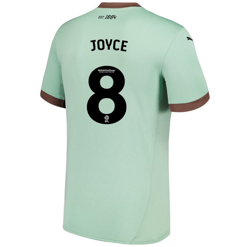 Kinderen Emily Joyce #8 Lichtgroen Uitshirt Uittenue 2024/25 T-Shirt