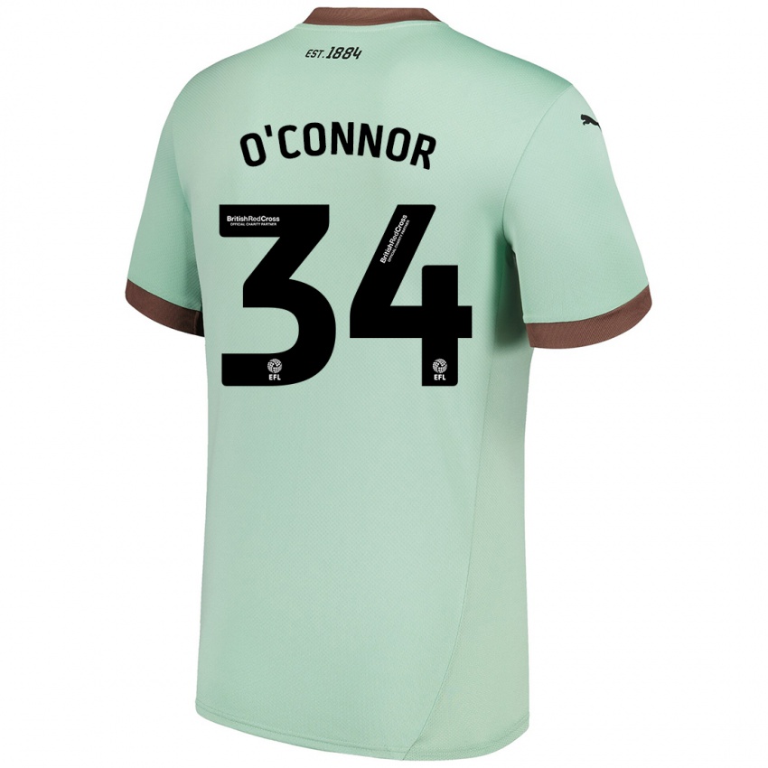 Kinderen Dolcie O'connor #34 Lichtgroen Uitshirt Uittenue 2024/25 T-Shirt