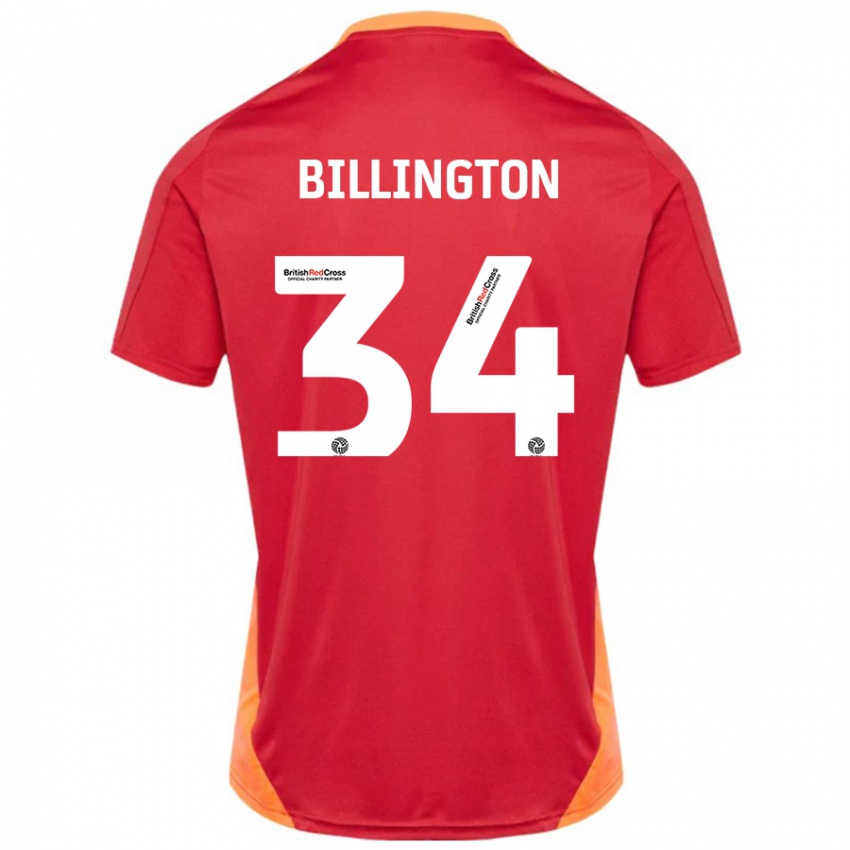 Kinderen Gabe Billington #34 Blauw Gebroken Wit Uitshirt Uittenue 2024/25 T-Shirt