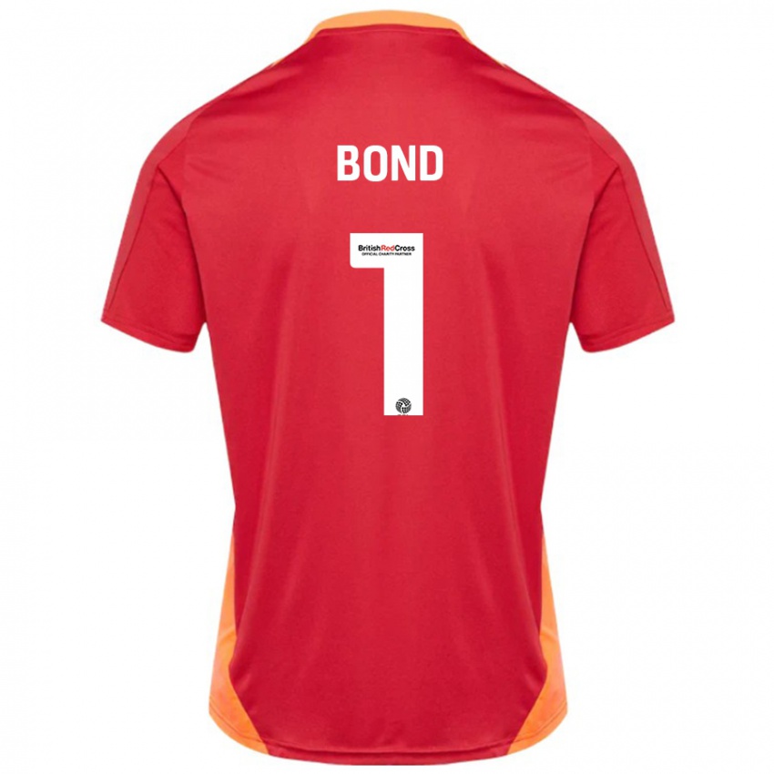 Kinderen Abbi Bond #1 Blauw Gebroken Wit Uitshirt Uittenue 2024/25 T-Shirt