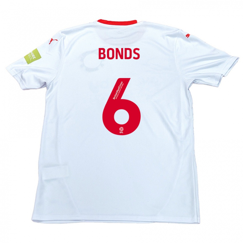 Kinderen Elliot Bonds #6 Wit Uitshirt Uittenue 2024/25 T-Shirt