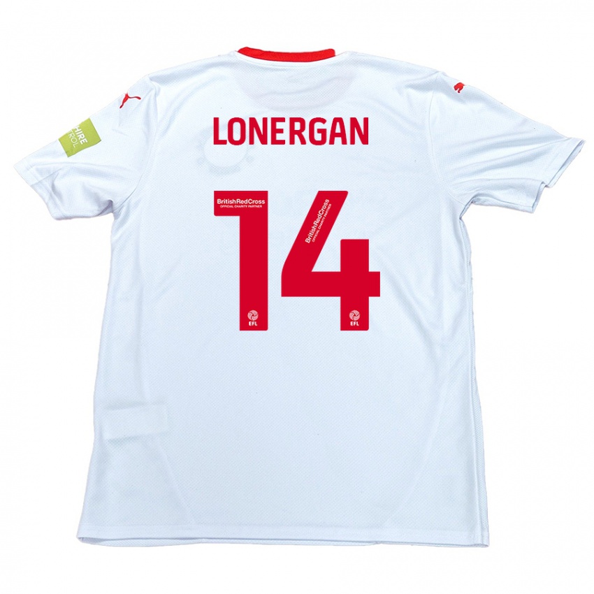 Kinderen Tommy Lonergan #14 Wit Uitshirt Uittenue 2024/25 T-Shirt