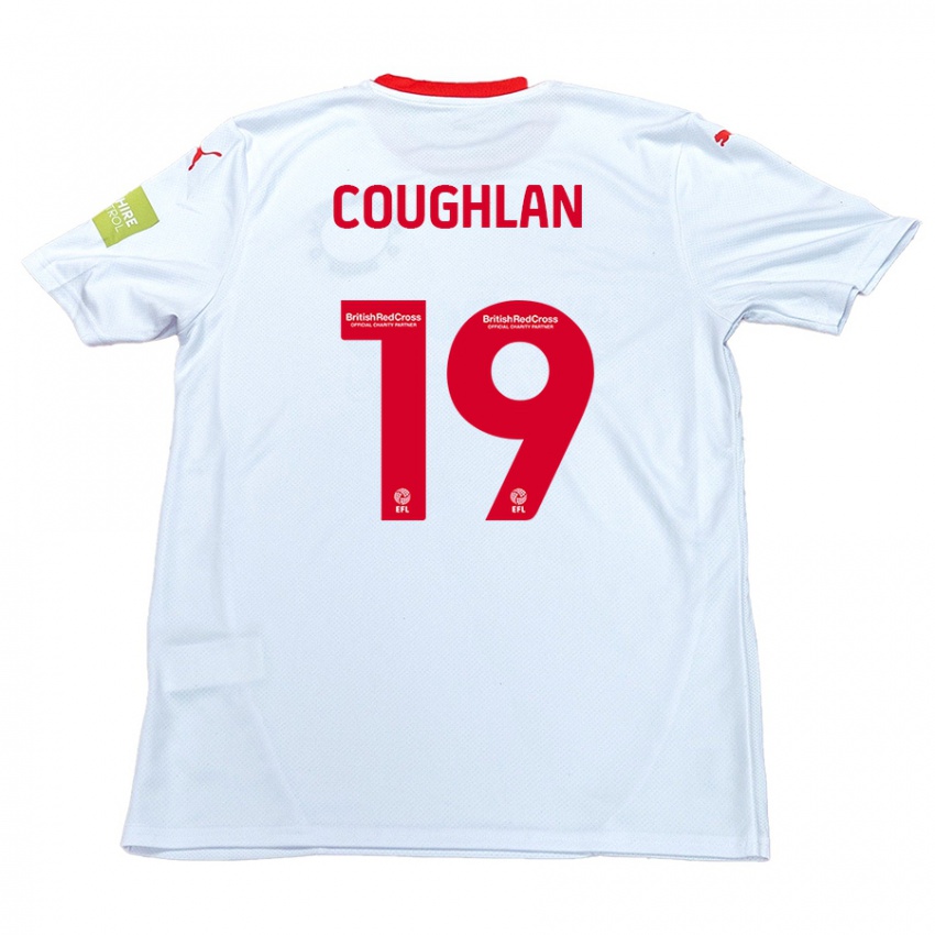 Kinderen Ronan Coughlan #19 Wit Uitshirt Uittenue 2024/25 T-Shirt