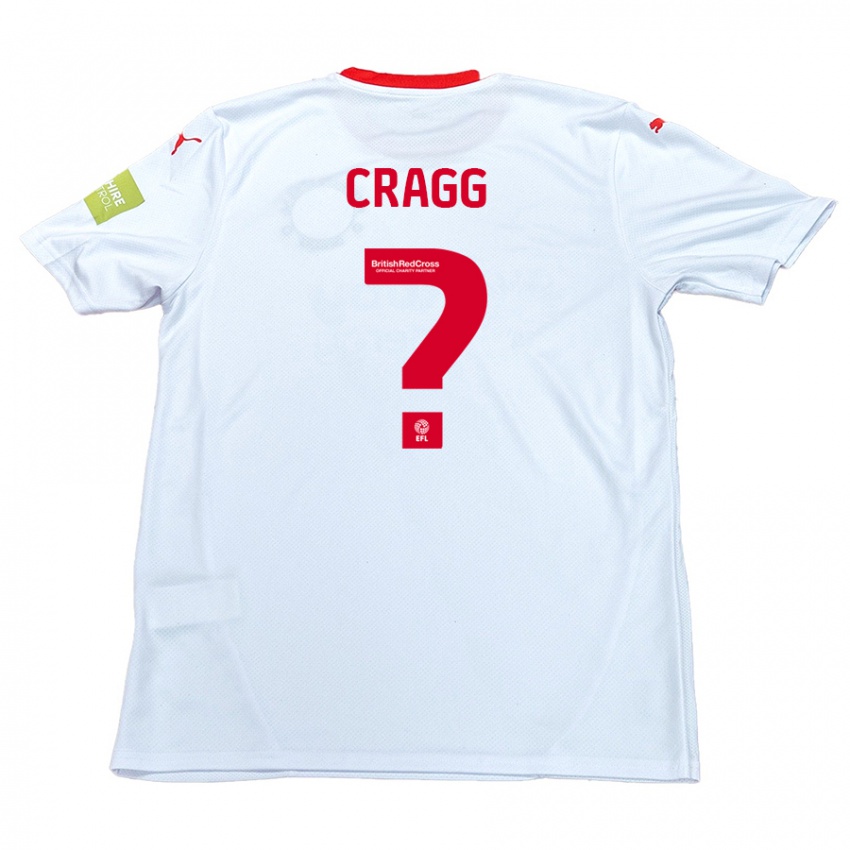 Kinderen Rio Cragg #0 Wit Uitshirt Uittenue 2024/25 T-Shirt