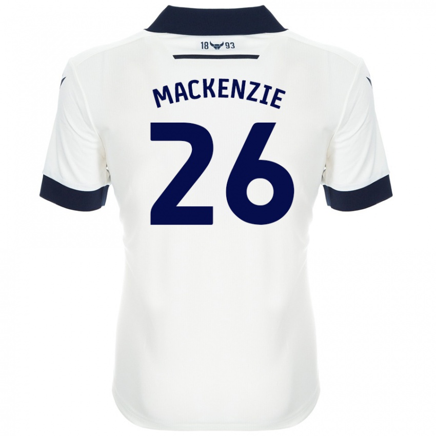 Kinderen Hannah Mackenzie #26 Wit Marineblauw Uitshirt Uittenue 2024/25 T-Shirt