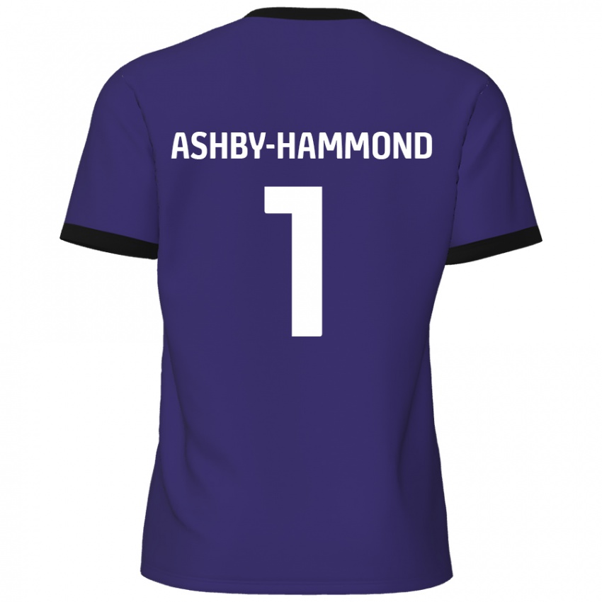 Kinderen Taye Ashby-Hammond #1 Paars Uitshirt Uittenue 2024/25 T-Shirt