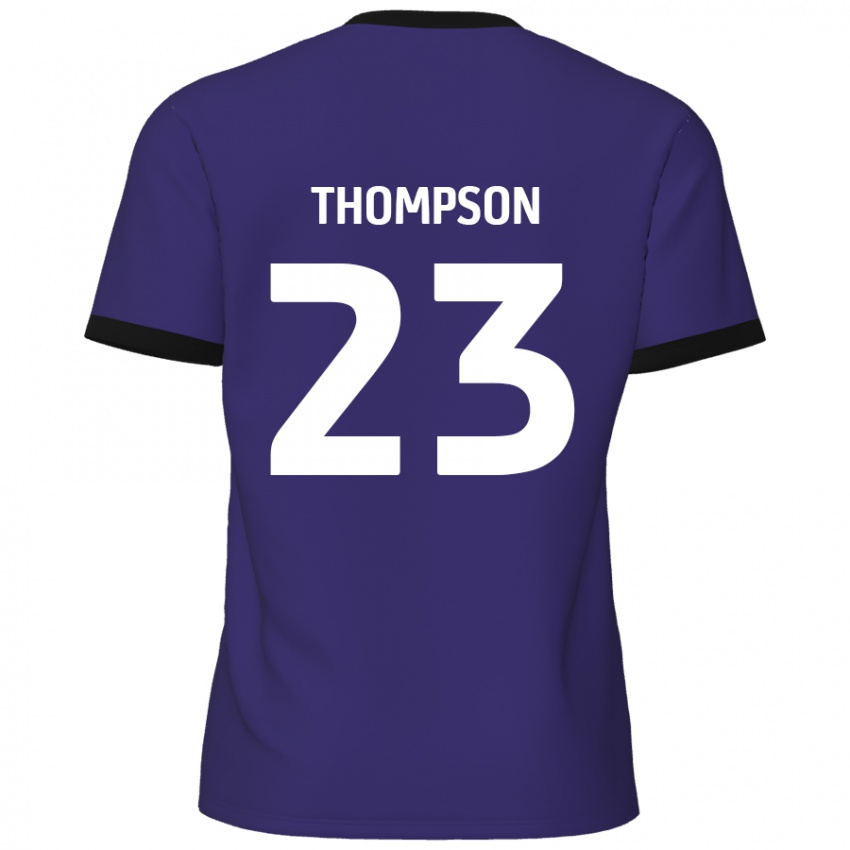 Kinderen Louis Thompson #23 Paars Uitshirt Uittenue 2024/25 T-Shirt