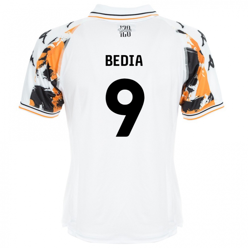 Kinderen Chris Bedia #9 Wit Uitshirt Uittenue 2024/25 T-Shirt