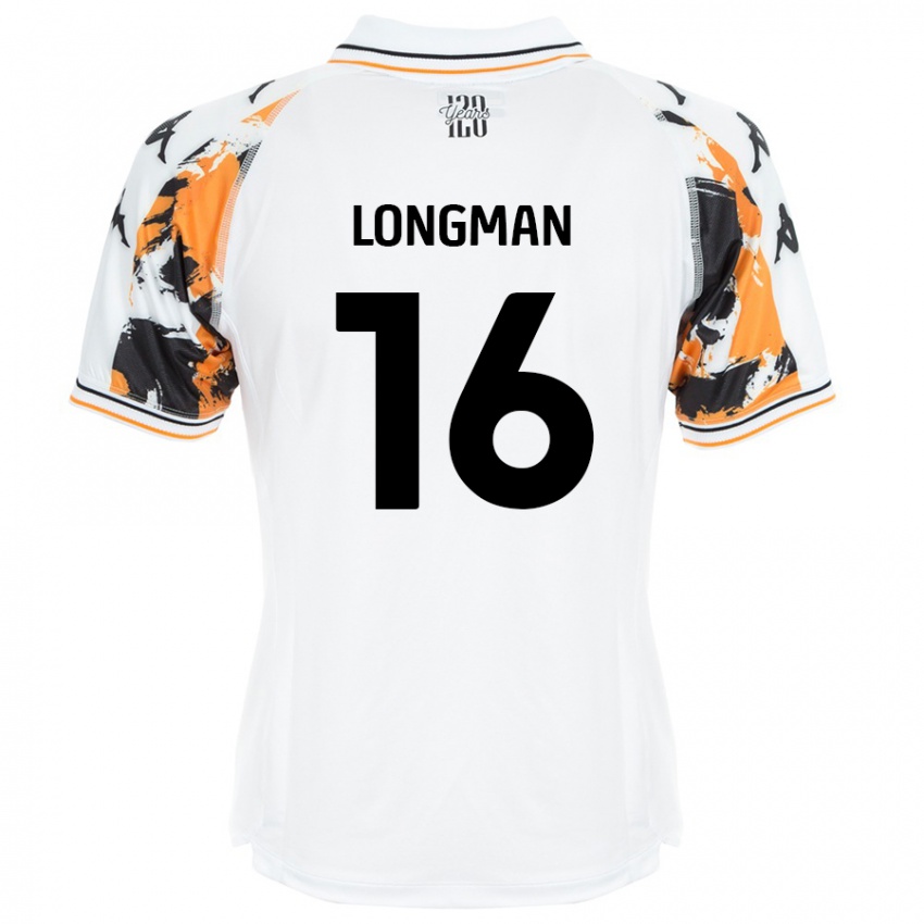 Kinderen Ryan Longman #16 Wit Uitshirt Uittenue 2024/25 T-Shirt