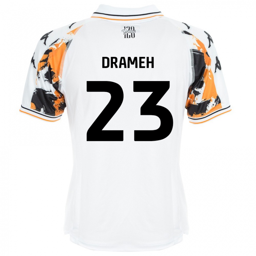 Kinderen Cody Drameh #23 Wit Uitshirt Uittenue 2024/25 T-Shirt