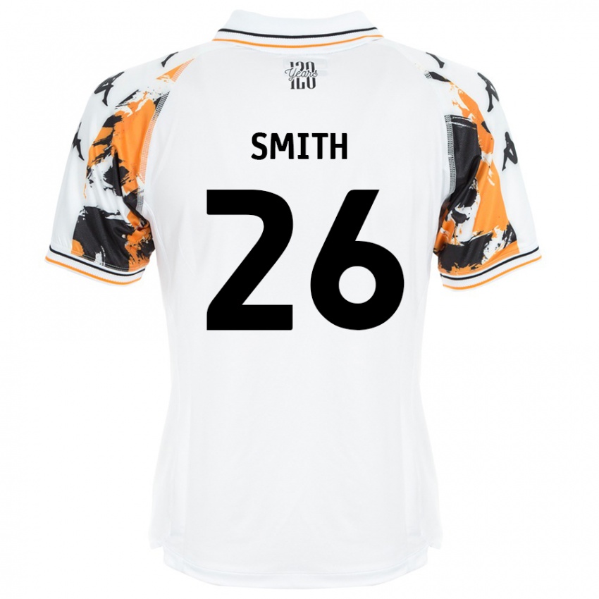 Kinderen Andy Smith #26 Wit Uitshirt Uittenue 2024/25 T-Shirt