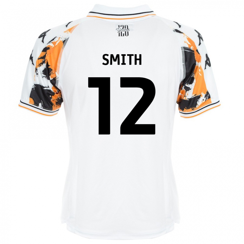 Kinderen Emily Smith #12 Wit Uitshirt Uittenue 2024/25 T-Shirt