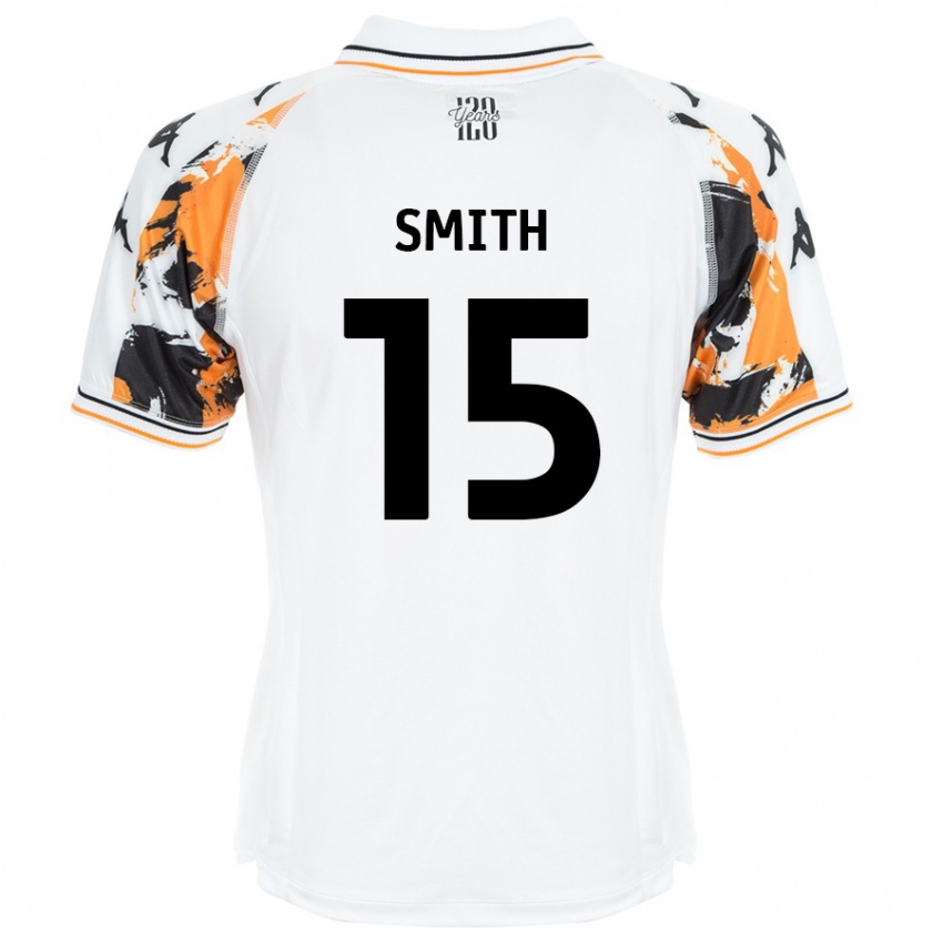 Kinderen Suey Smith #15 Wit Uitshirt Uittenue 2024/25 T-Shirt