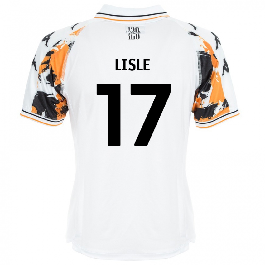 Kinderen Mary Lisle #17 Wit Uitshirt Uittenue 2024/25 T-Shirt