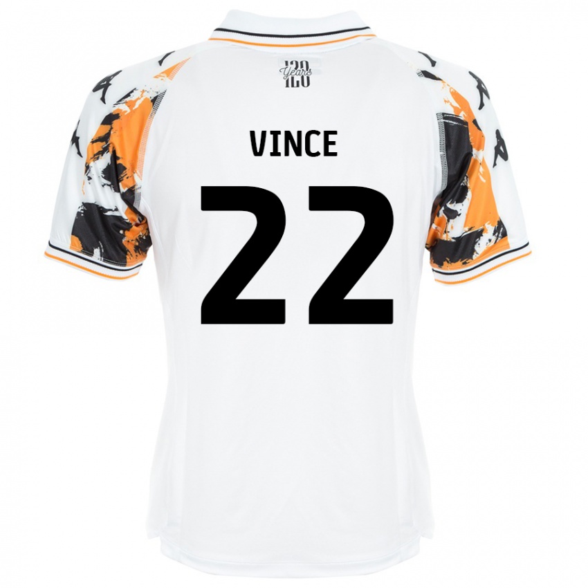 Kinderen Anna Vince #22 Wit Uitshirt Uittenue 2024/25 T-Shirt