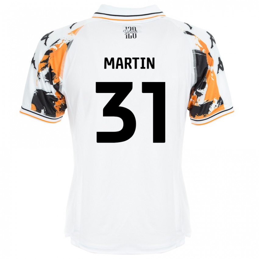 Kinderen Faith Martin #31 Wit Uitshirt Uittenue 2024/25 T-Shirt