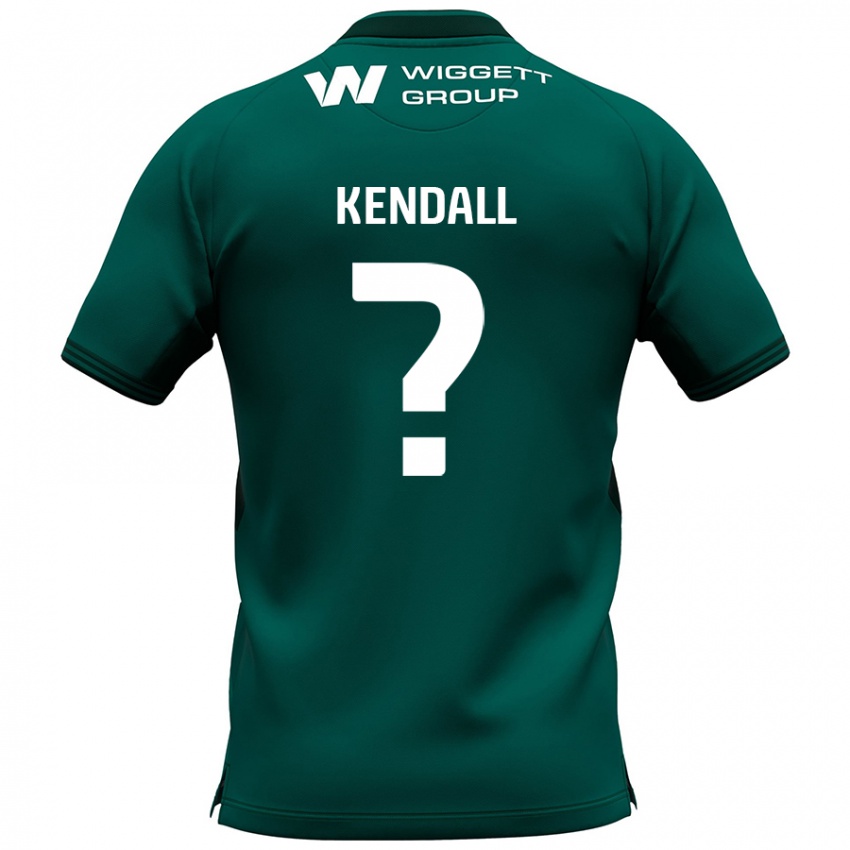 Kinderen Sheldon Kendall #0 Groen Uitshirt Uittenue 2024/25 T-Shirt